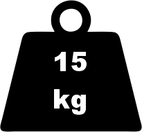 Tem Tartım Terazisi Gts Serisi 15 Kg 0,5 gram