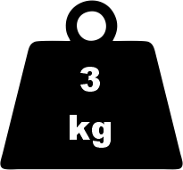 Tem Fiyat Hesaplamalı Boyunlu Terazi Ege Serisi 3 Kg 0,5 gram