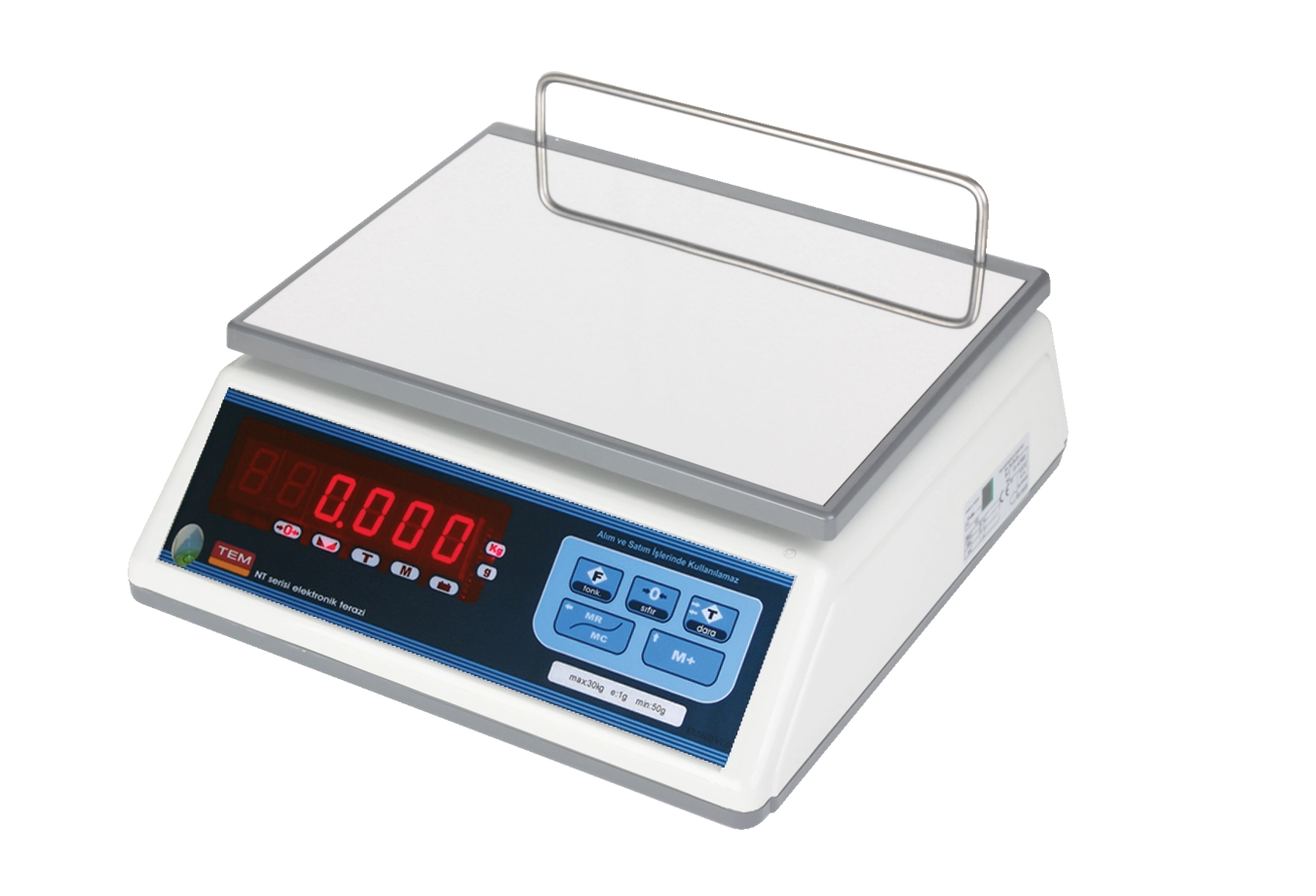 Tem Tartım Terazisi Ege 6 Kg 0.5 Gr