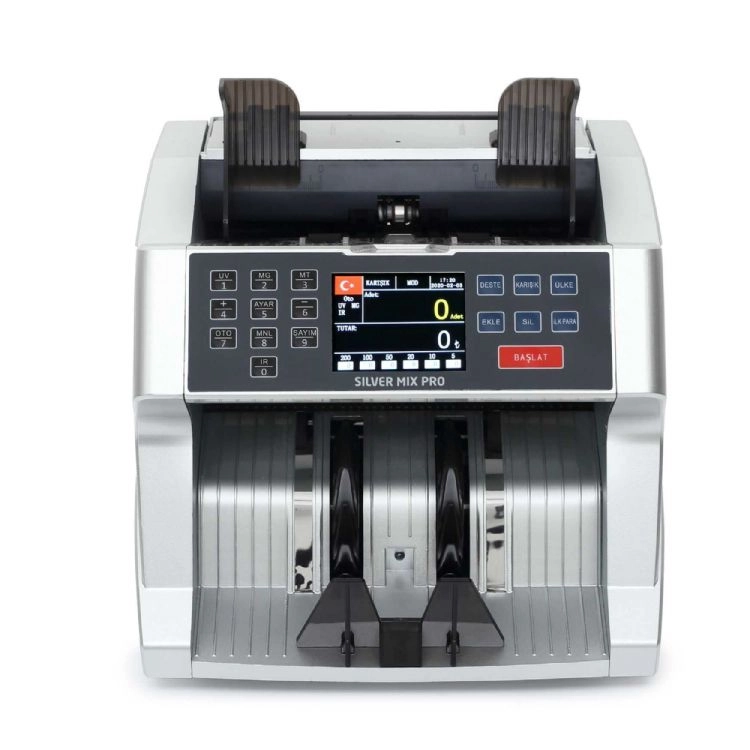 Sılver Para Sayma Makinesi Mix Pro