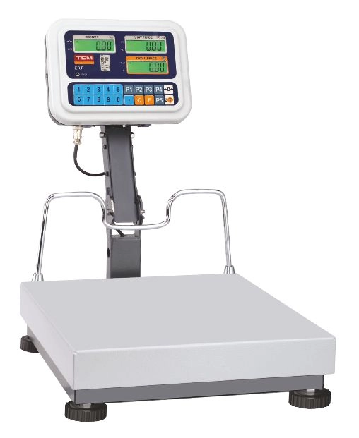 Tem Fiyat Hesaplamalı Terazi Ert 150 Kg 20 Gr 35x40 Cm