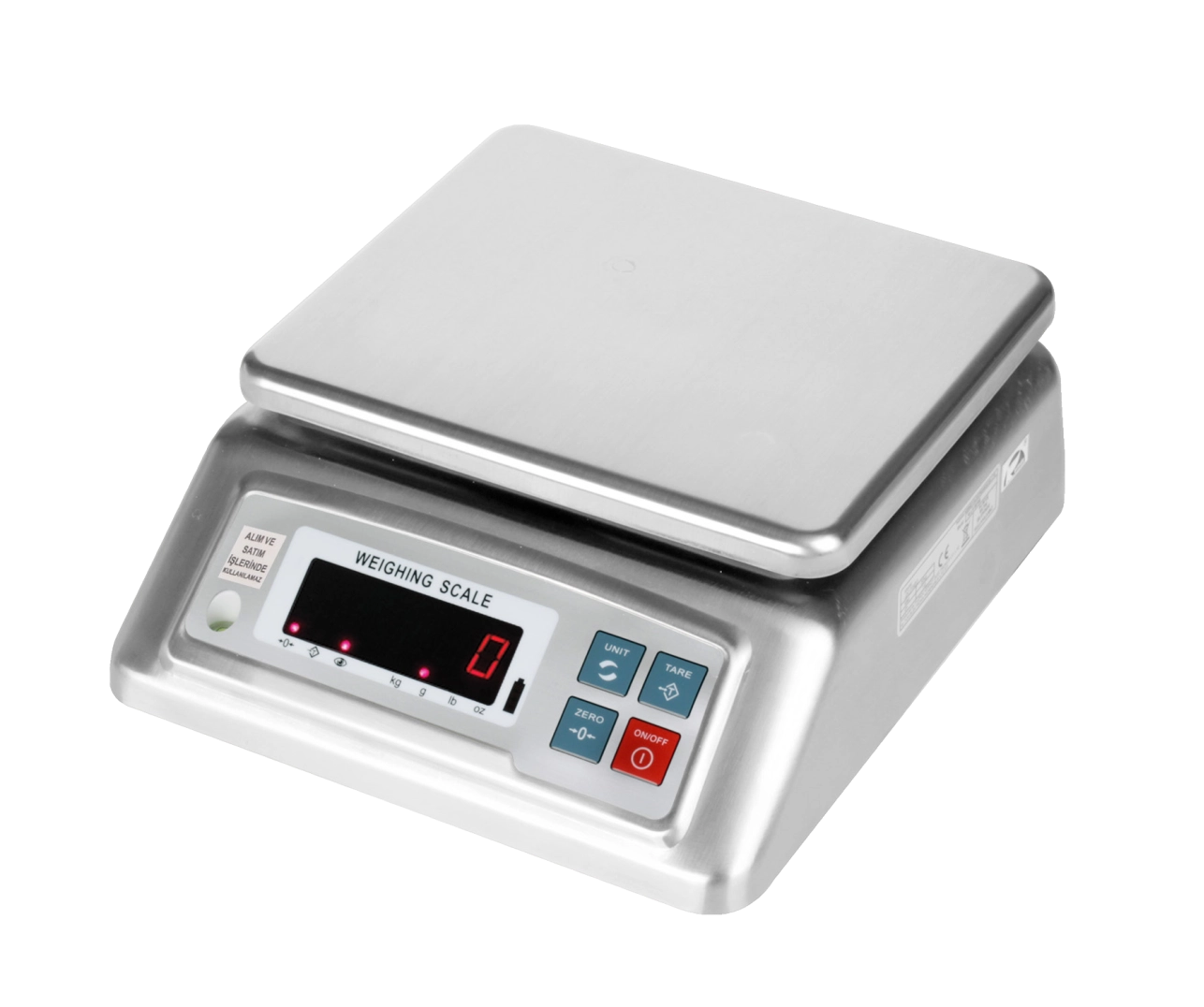 Tem Paslanmaz Hassas Terazi 30 Kg 1 Gr