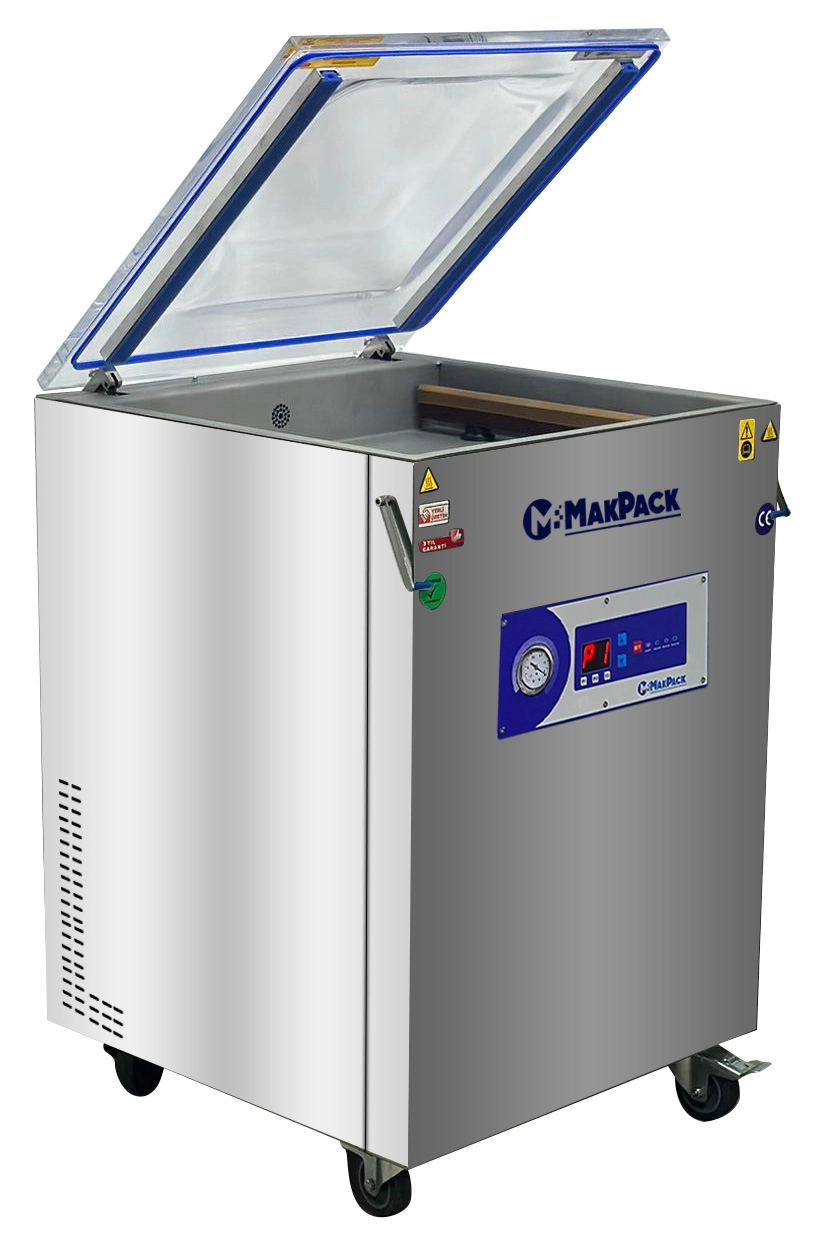 Makpack Vakum Makinesi Çift Çene 51+51 Cm