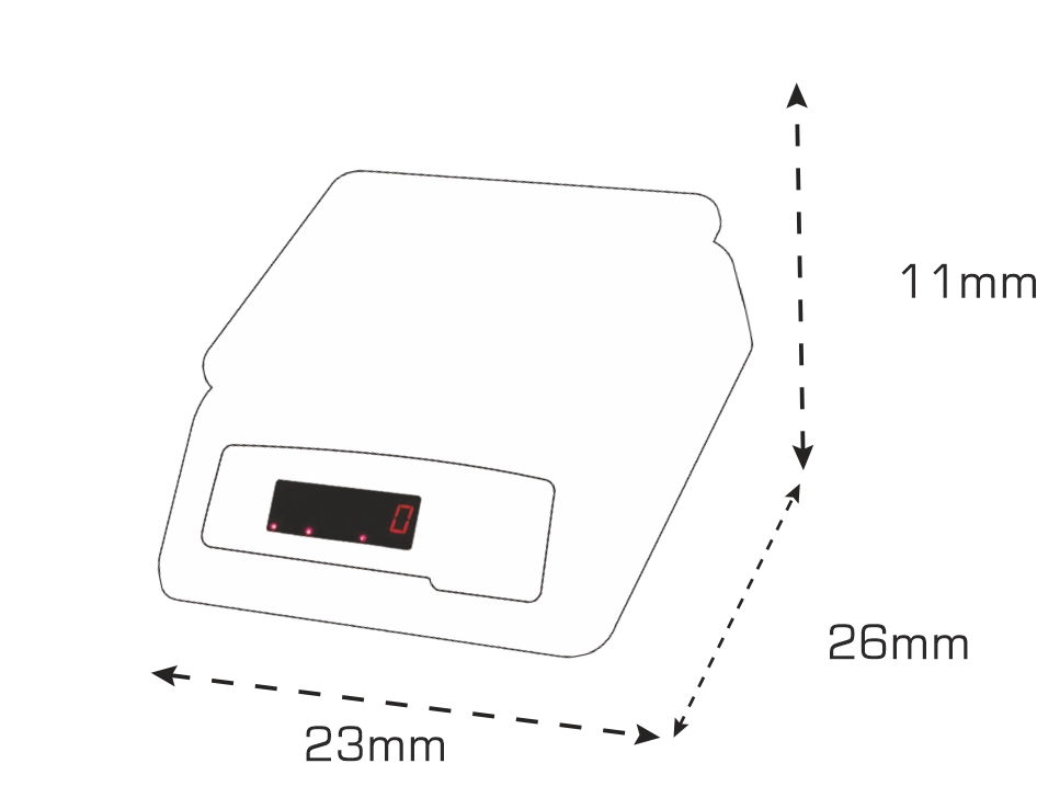 Tem Paslanmaz Hassas Terazi 15 Kg 0.5 Gr