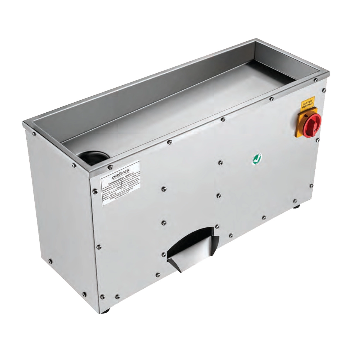 Çağdaş Domates Salça Makinesi 500 Kg/Saat 2.2 kW 220 V