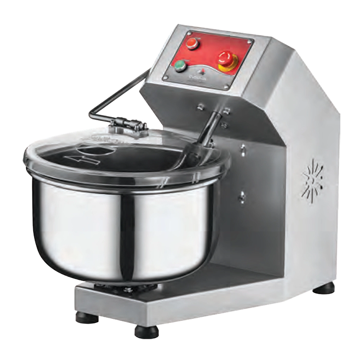 Çağdaş Kapaklı Klasik Çatallı Hamur Yoğurma Makinesi 25 Kg 0.55 kW 380 V