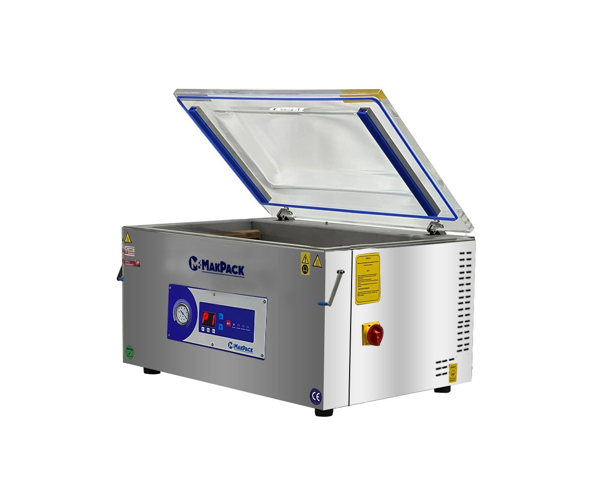 Makpack Vakum Makinesi Çift Çene 35+35 Cm