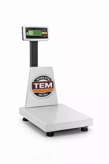 Tem Tartım Baskülü Xk20 60x70 Cm 500 Kg 10 Gr