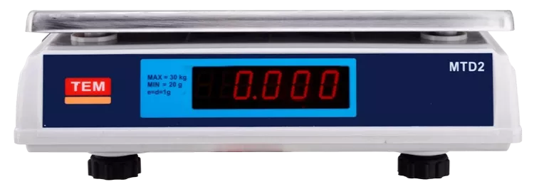 Tem Tartım Terazisi Mtd 30 Kg 1 Gr | Ebaysan