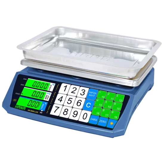Hana Fiyat Hesaplamalı Terazi Hs-5500 60 Kg 10 Gr
