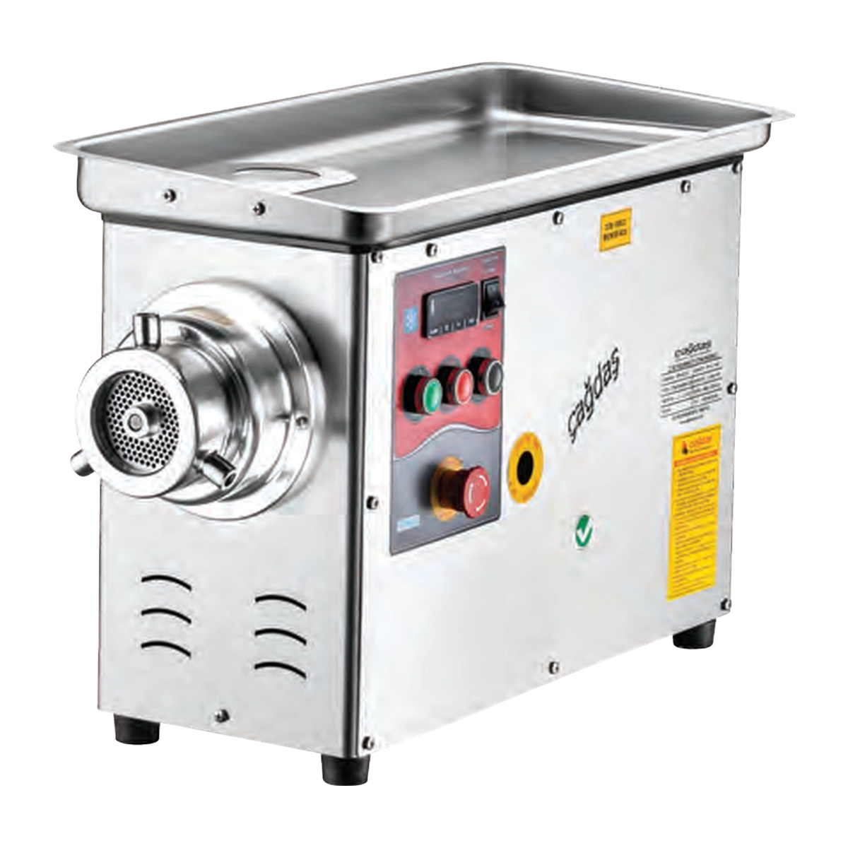 Çağdaş Soğutuculu Paslanmaz Kafalı Kıyma Makinesi 22 No 1.5 kW 380 V