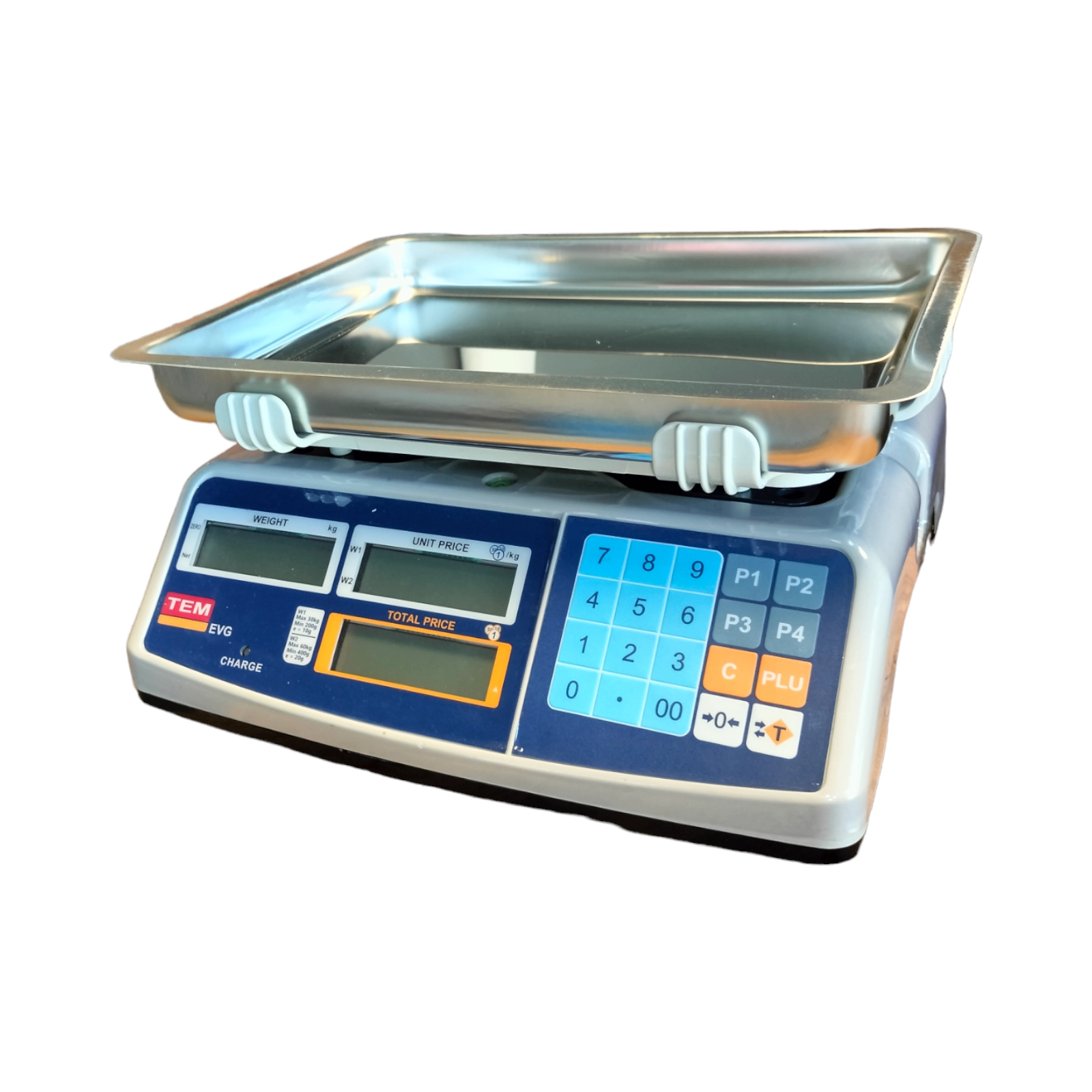 Tem Fiyat Hesaplamalı Terazi Evg 60 Kg 10 Gr
