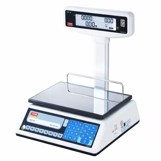 Tem Fiyat Hesaplamalı Terazi Boyunlu Ege 6 Kg 1 Gr