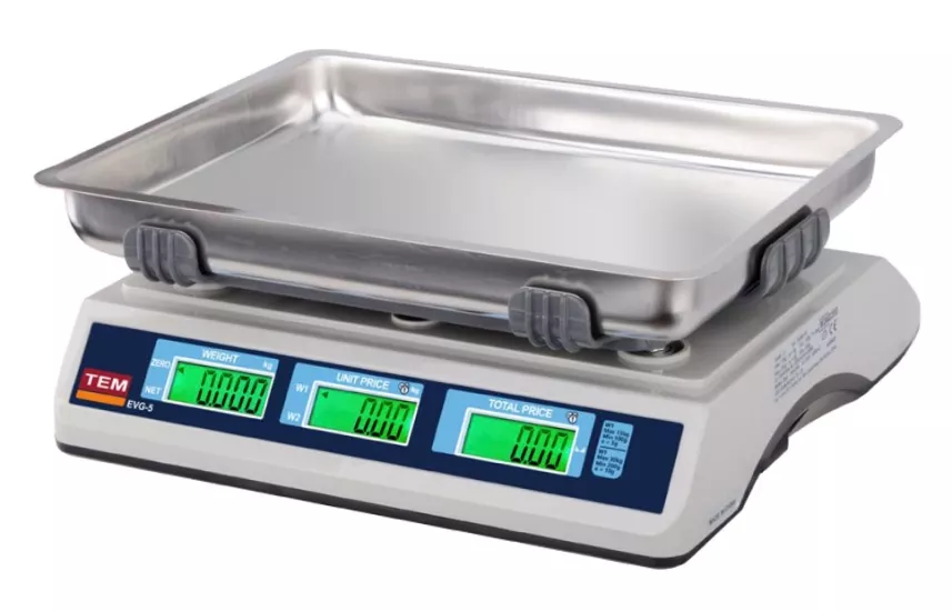 Tem Fiyat Hesaplamalı Terazi Evg-5 30 Kg 5 Gr